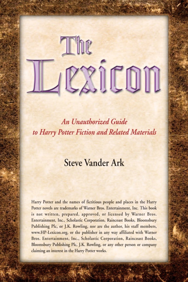 The Lexicon - Steve Vander Ark
